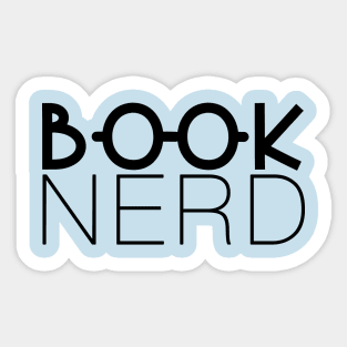 Book Nerd Sticker